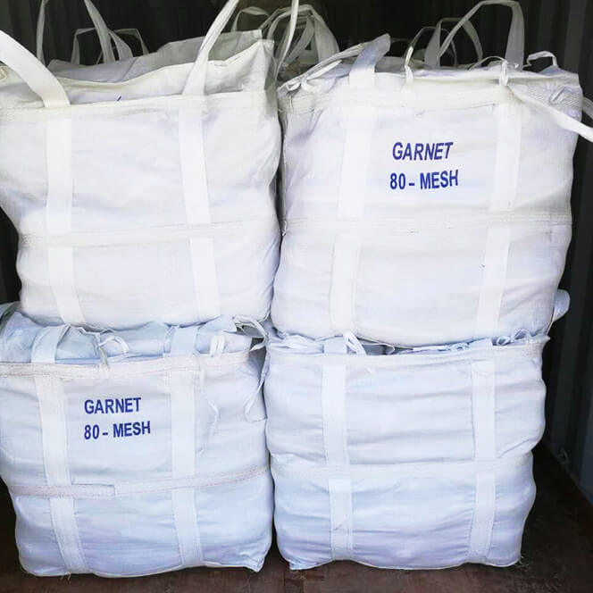 Garnet Kum Tane Ölçüleri 80 mesh 120 mesh 